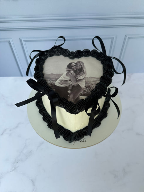Photo Cake Corazón